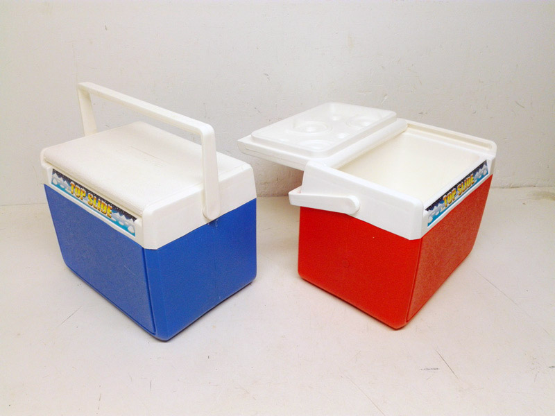 nevera camping p¯cnic happyware asia plastico azul rojo 10l 25.5x33x23 1u